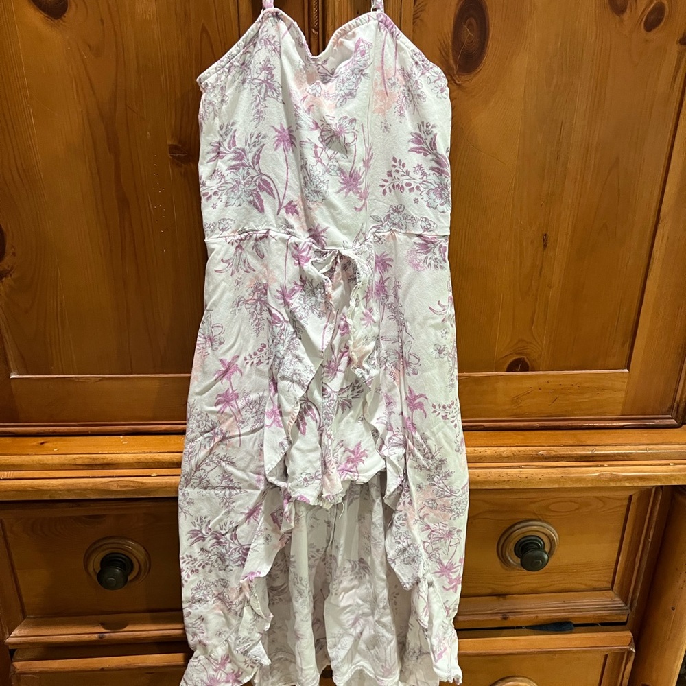 Art Class Flowered Romper, Sz M